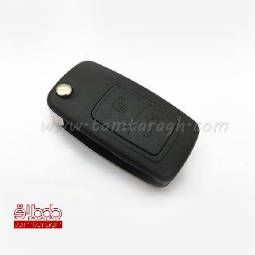 قاب ریموت ام‌وی‌ام 315 530 550 تاشو دو دکمه دارای 