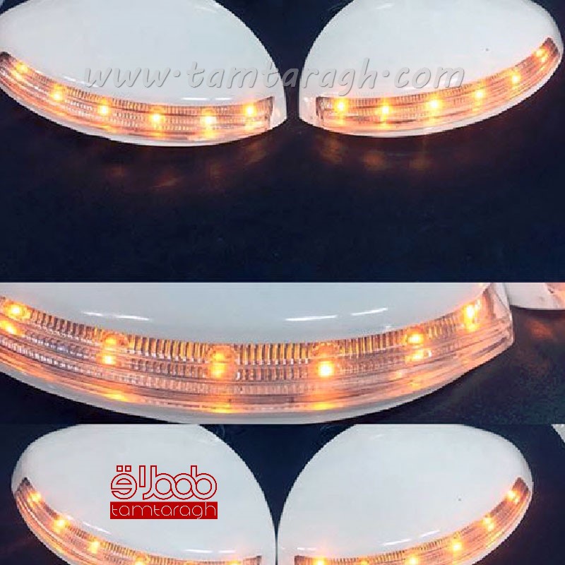 قاب آینه راهنمادار پژو 206 و 207