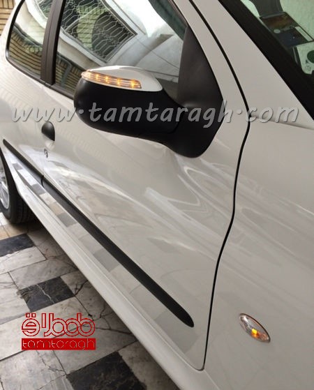 قاب آینه راهنمادار پژو 206 و 207
