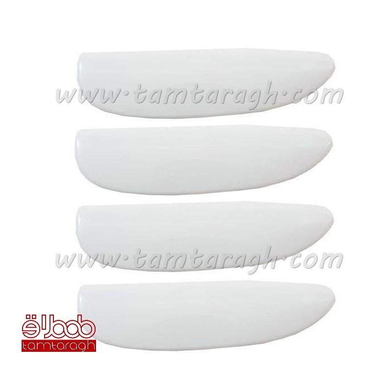 قاب روی دستگیره تندر 90 سفید