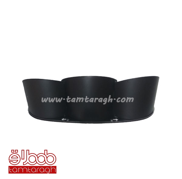 قاب کیلومتر تیبا و ساینا طرح ساده کروم