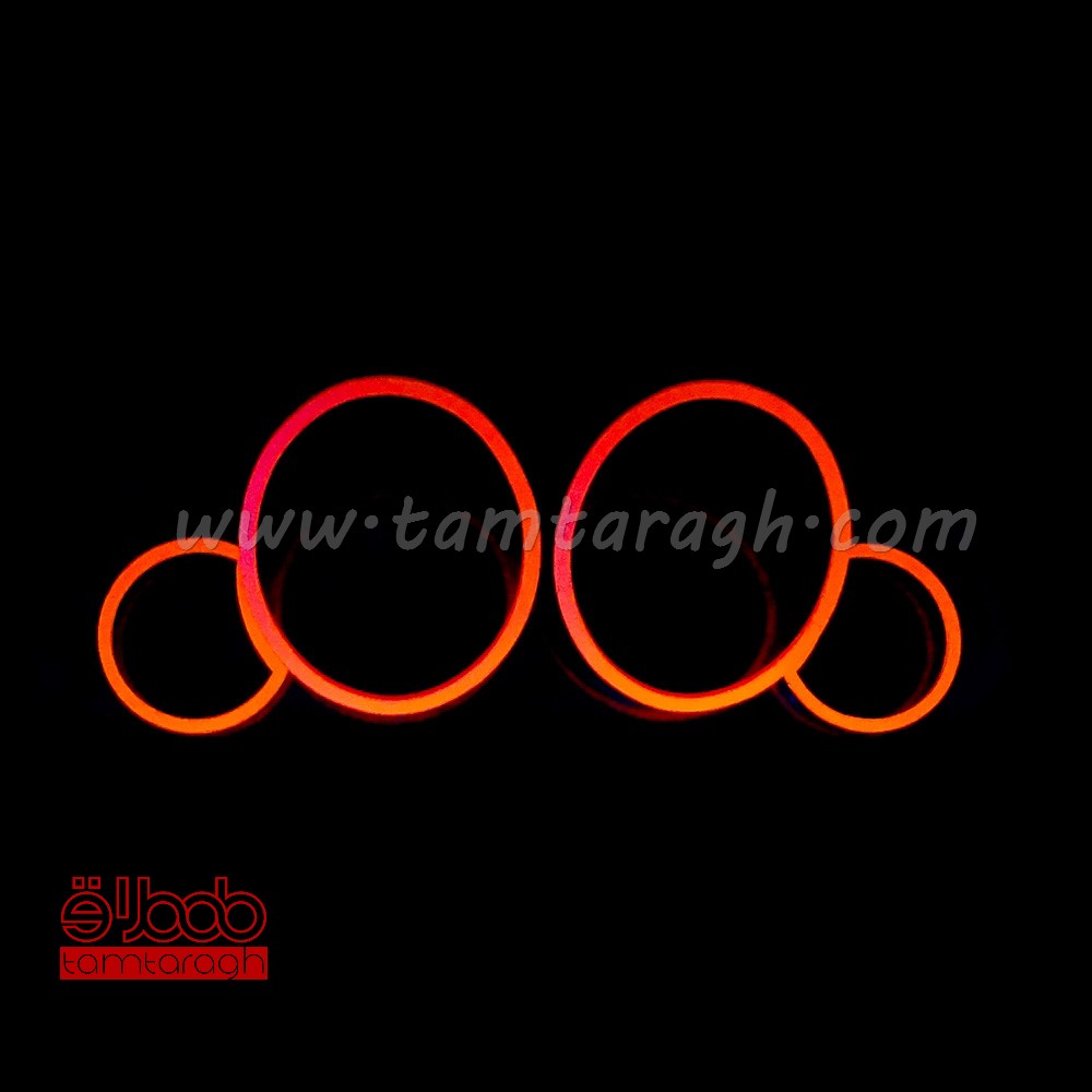 قاب کیلومتر نورانی پژو 206 و رانا