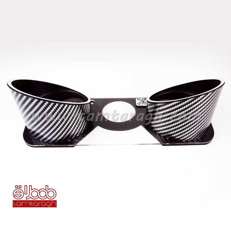 قاب کیلومتر پراید 111 و 132 طرح فیبر کربن (جدید)