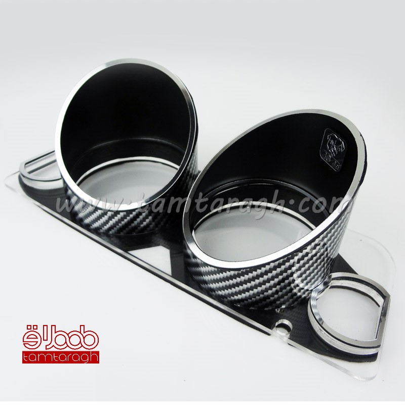 قاب کیلومتر پراید صبا طرح فیبر کربن جدید