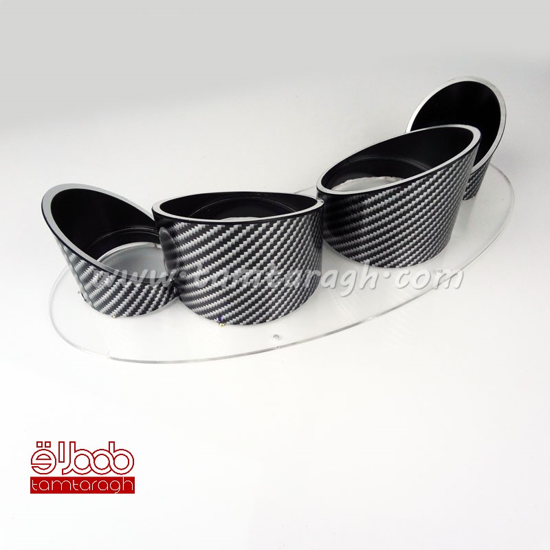 قاب کیلومتر پژو 206 و رانا طرح فیبر کربن جدید