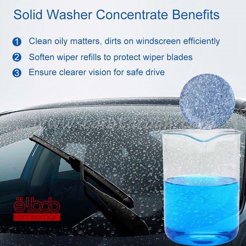 قرص شیشه شوی EXTREME - تمیز کننده و ضد یخ