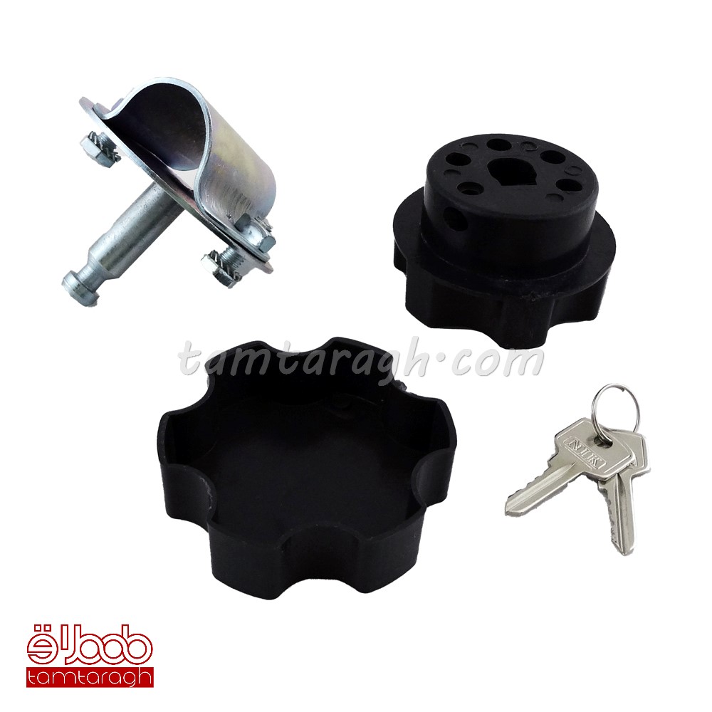 قفل زاپاس بند پژو 206 و 207 مدل NIK