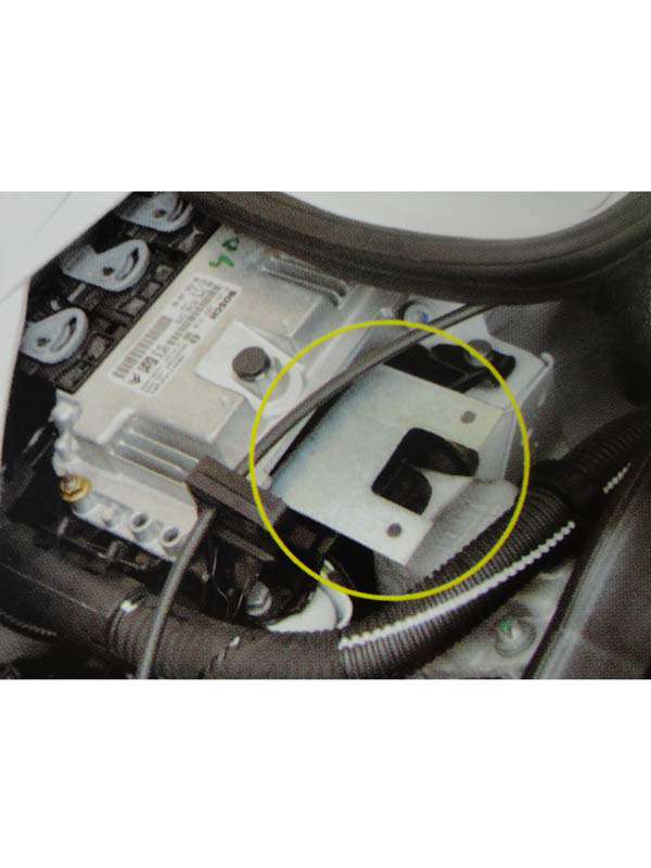 قفل (ECU) کامپیوتر  206 و 207 رسا مدل زیر 92