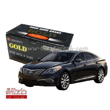 لنت ترمز جلو آزرا گرنجور(وارداتی) برند گلد GOLD اص