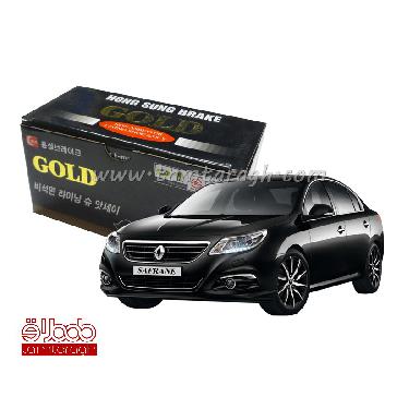 لنت ترمز جلو سفران برند گلد GOLD اصل کره 