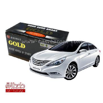 لنت ترمز جلو سوناتا YF برند گلد GOLD اصل کره لنت ترمز جلو سوناتا YF برند گلد GOLD اصل کره