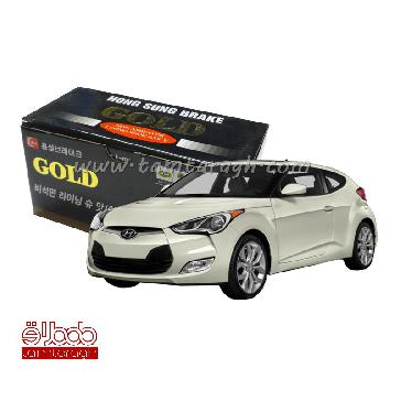 لنت ترمز جلو ولستر برند گلد GOLD اصل کره