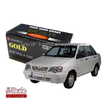 لنت ترمز جلو پراید سرامیکی برند گلد GOLD اصل کره لنت ترمز جلو پراید سرامیکی برند گلد GOLD اصل کره