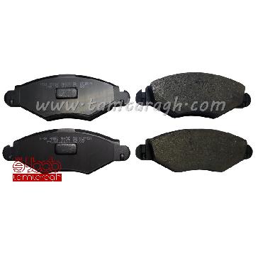 لنت ترمز جلو پژو 206 تیپ 2 و 3 گلد GOLD اصل کره لنت ترمز جلو پژو 206 تیپ 2 و 3 گلد GOLD اصل کره