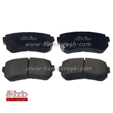 لنت ترمز عقب جک S5 دنده ای برند های کیو Hi-Q اصل ک