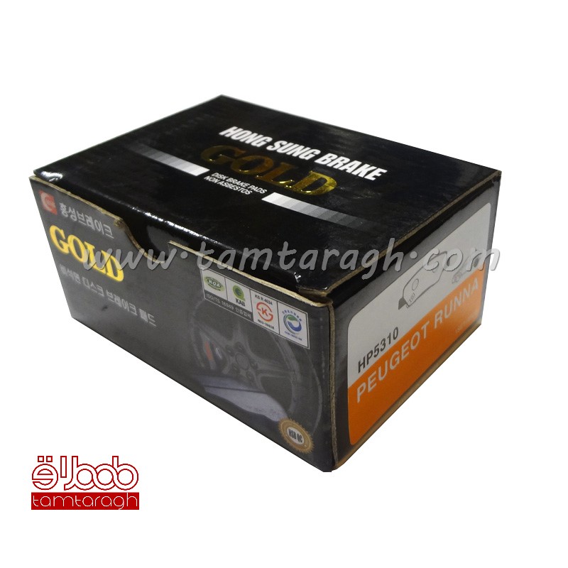 لنت ترمز عقب رانا گلد GOLD اصل کره