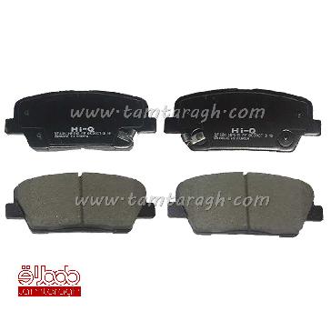 لنت ترمز عقب سانتافه 3500 برند های کیو Hi-Q اصل کر