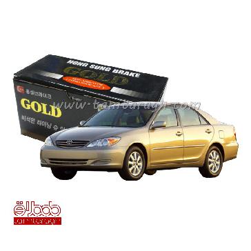 لنت ترمز عقب سرامیکی تویوتا کمری 2005 برند گلد GOLD اصل کره  لنت ترمز عقب سرامیکی تویوتا کمری 2005 برند گلد GOL