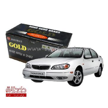 لنت ترمز عقب ماکسیما برند گلد GOLD اصل کره  لنت ترمز عقب ماکسیما برند گلد GOLD اصل کره