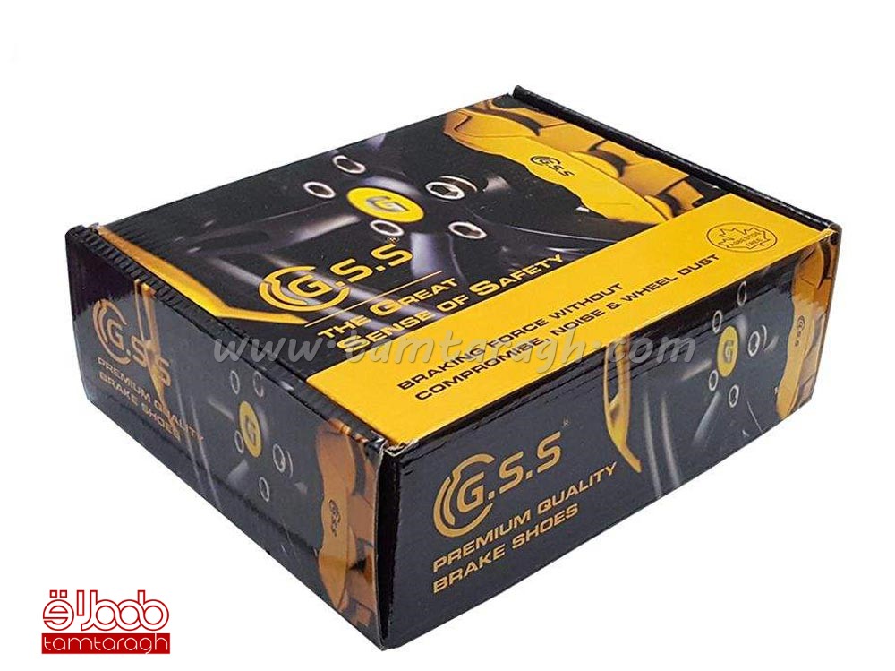 لنت ترمز عقب پیکان جی اس اس مدل GSPYB01