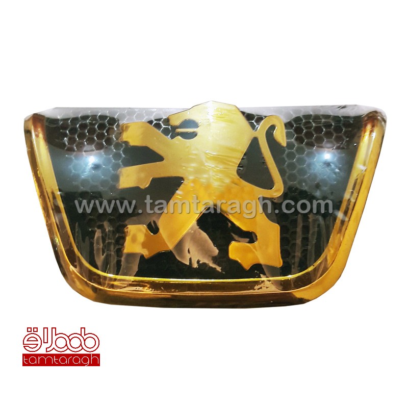 لوگوی گلد جلوی پژو 206 هاچ بک و صندوق‌دار
