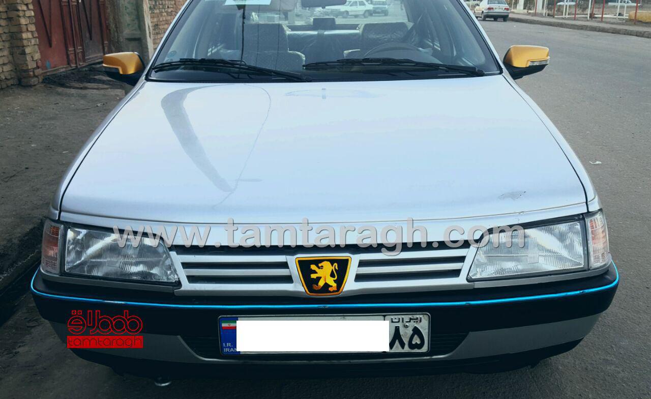 لوگوی گلد جلوی پژو 405