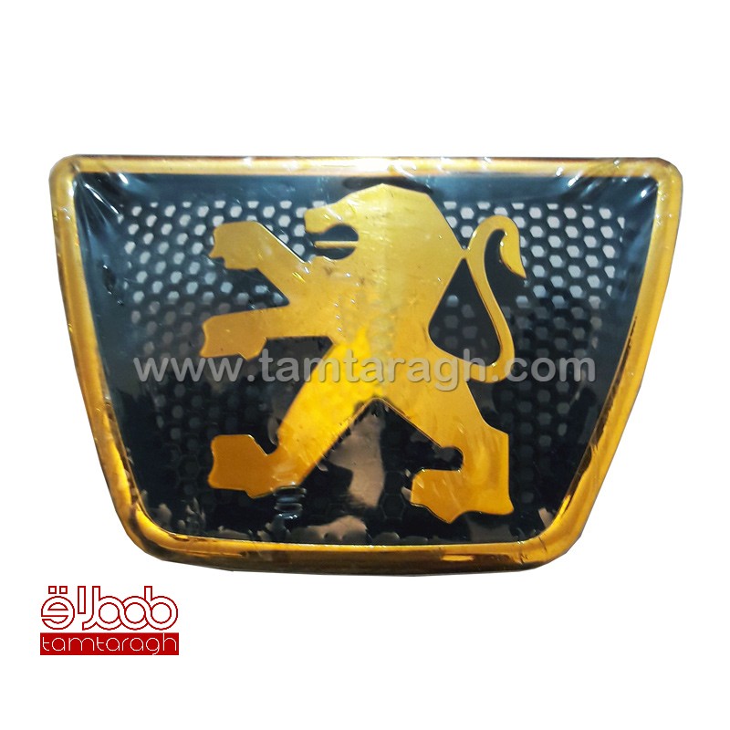 لوگوی گلد (آرم طلایی) جلوی پژو پارس