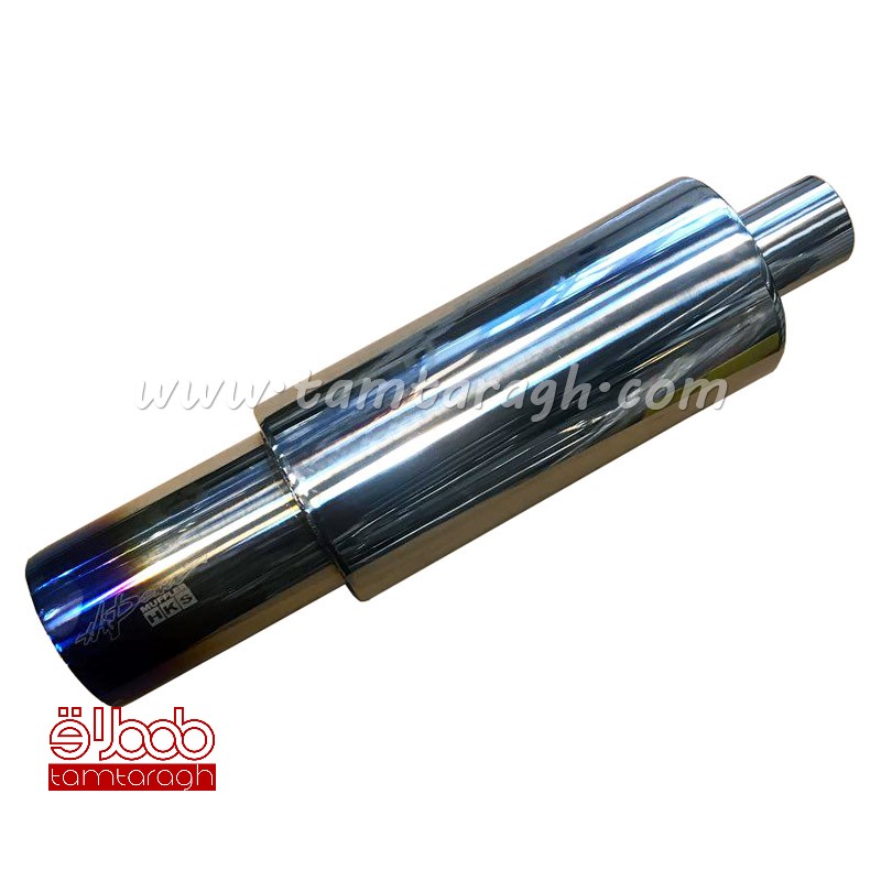 منبع اگزوز اسپرت HKS تک لول هفت رنگ کوچک