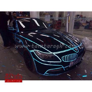 نوار رنگی رفلکتیو خط کشی بدنه خودرو (بازتابنده نور) نوار رنگی رفلکتیو خط کشی بدنه خودرو (بازتابنده نور