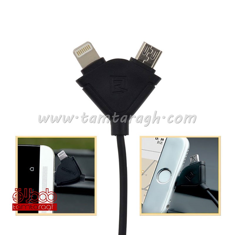 نگهدارنده موبایل سیلیکونی ژله ای دارای شارژر آیفون و اندروید