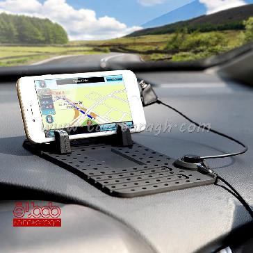 نگهدارنده موبایل سیلیکونی (ژله ای) دارای شارژر آیف