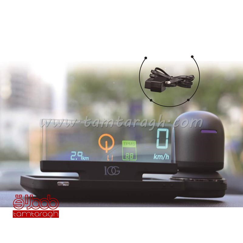 هدآپ دیسپلی DVR با قابلیت اتصال به تلفن همراه