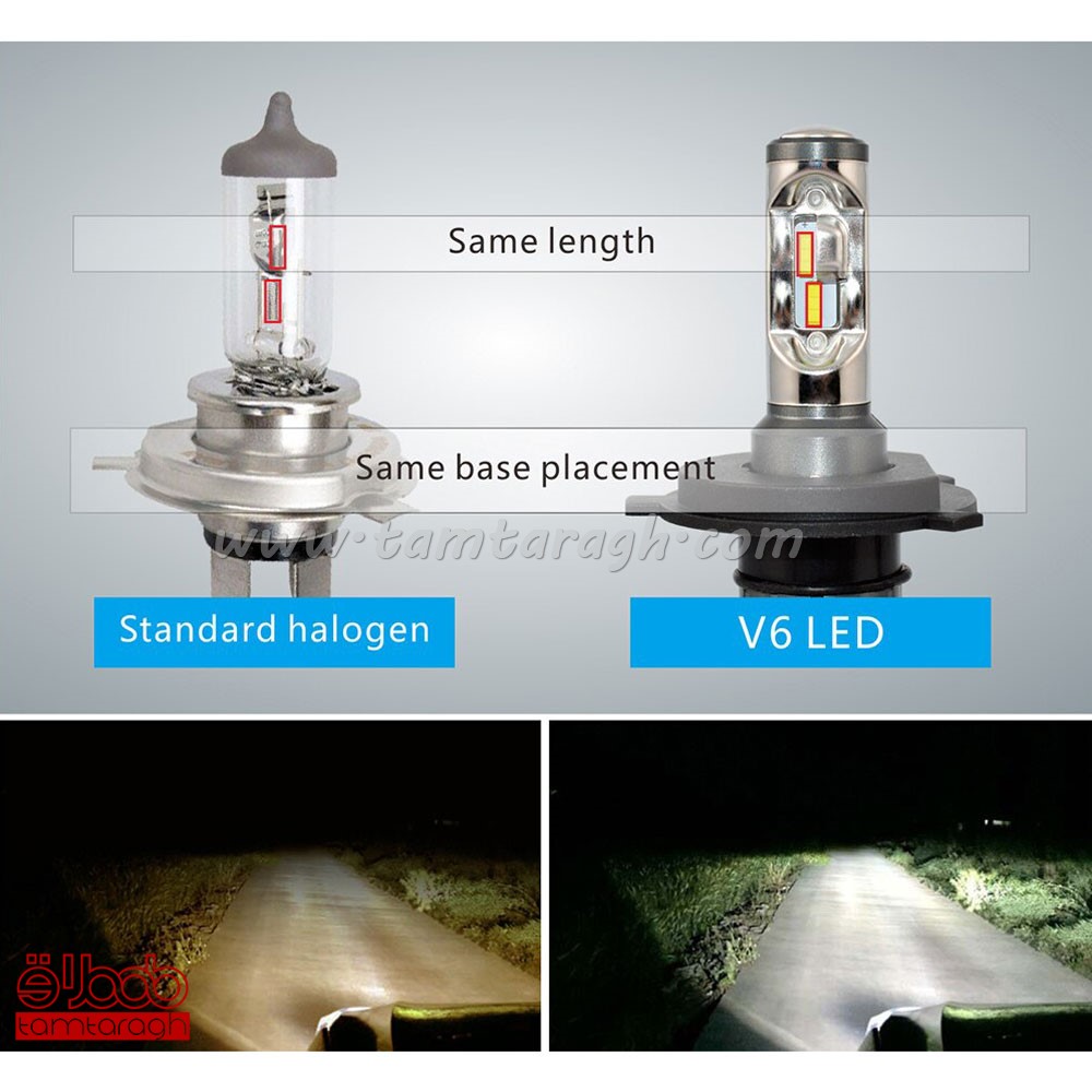 هدلایت Z6 plus زیمر با چیپ CSP 