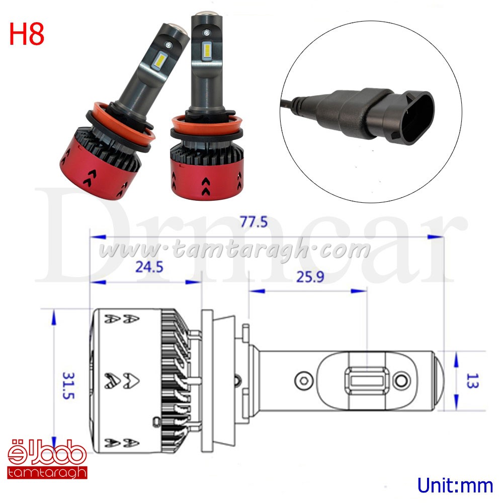 هدلایت Z6 plus زیمر با چیپ CSP 