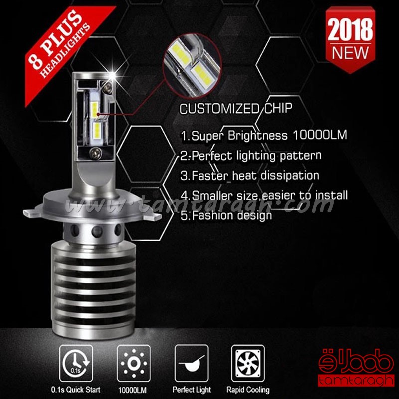 هدلایت Z8 plus زیمر با چیپ CSP