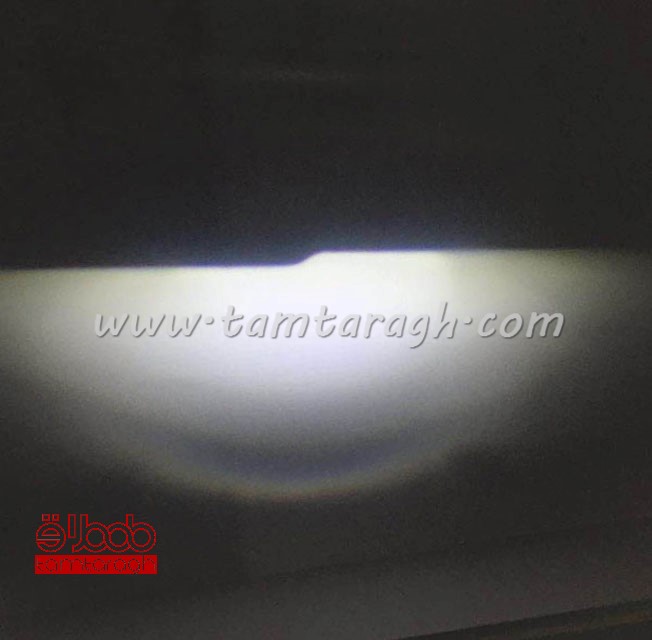 هدلایت لنزدار Q470 زیمر چهار کاره پایه H7 و H4