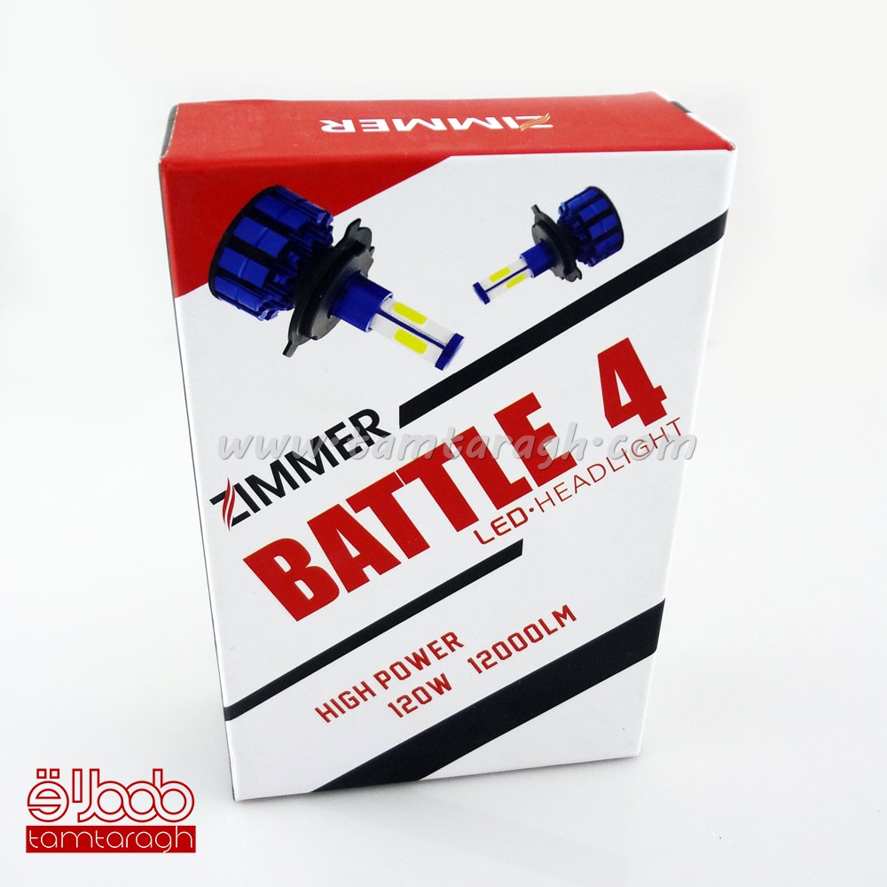 هدلایت چهار طرفه Battle4 زیمر با چیپ COB
