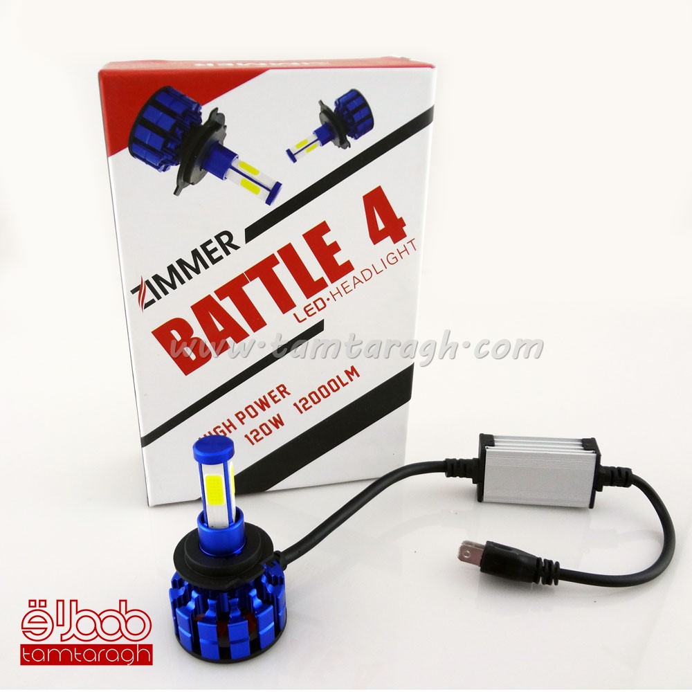 هدلایت چهار طرفه Battle4 زیمر با چیپ COB