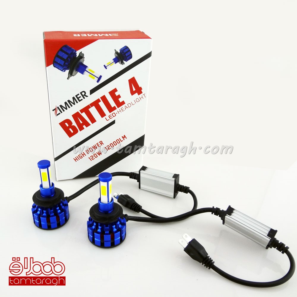 هدلایت چهار طرفه Battle4 زیمر با چیپ COB