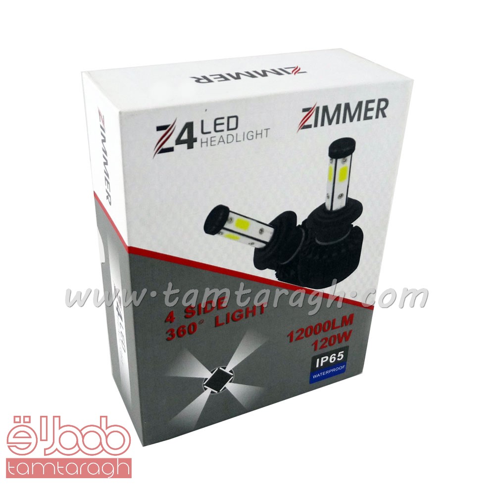 هدلایت چهار طرفه Z4 زیمر با چیپ COB