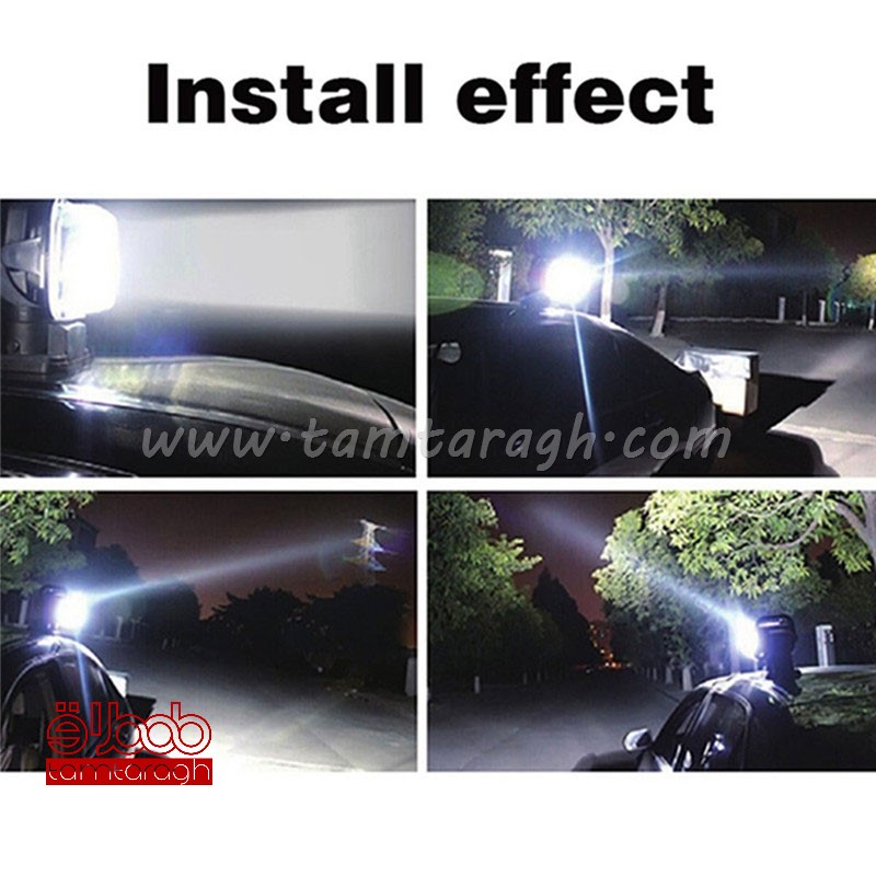 پروژکتور گردان 50 وات دارای ریموت کنترل