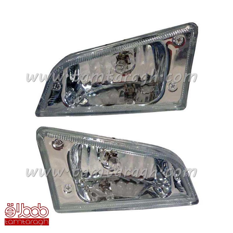 پرژکتور لامپی پراید 132/111 دارای دو رنگ سفید و زرد