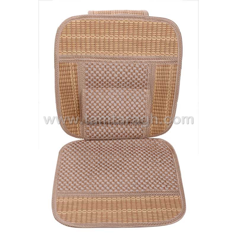 پشتی عرق گیر ابریشمی - کنفی صندلی خودرو (دو عدد)