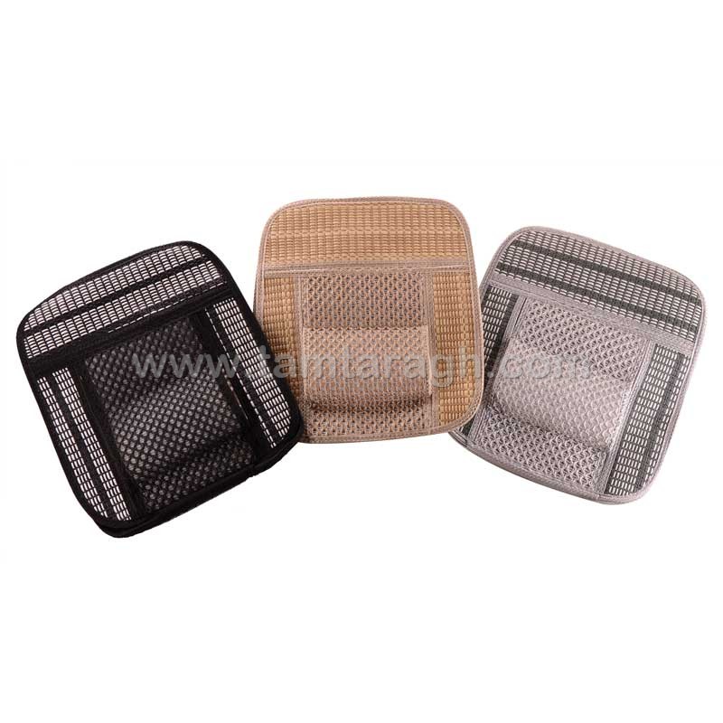 پشتی عرق گیر ابریشمی - کنفی صندلی خودرو (دو عدد)