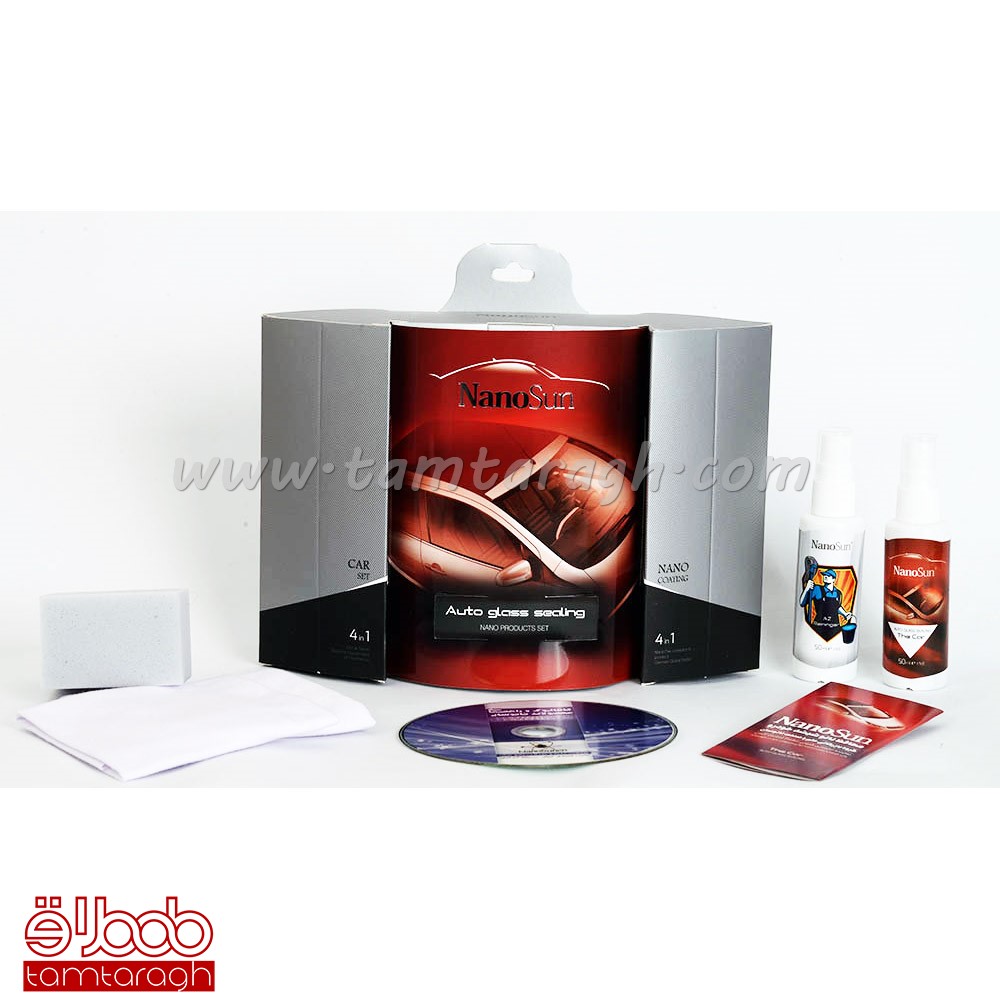 پک آبگریز نانو شیشه خودرو نانوسان (car class sealing)