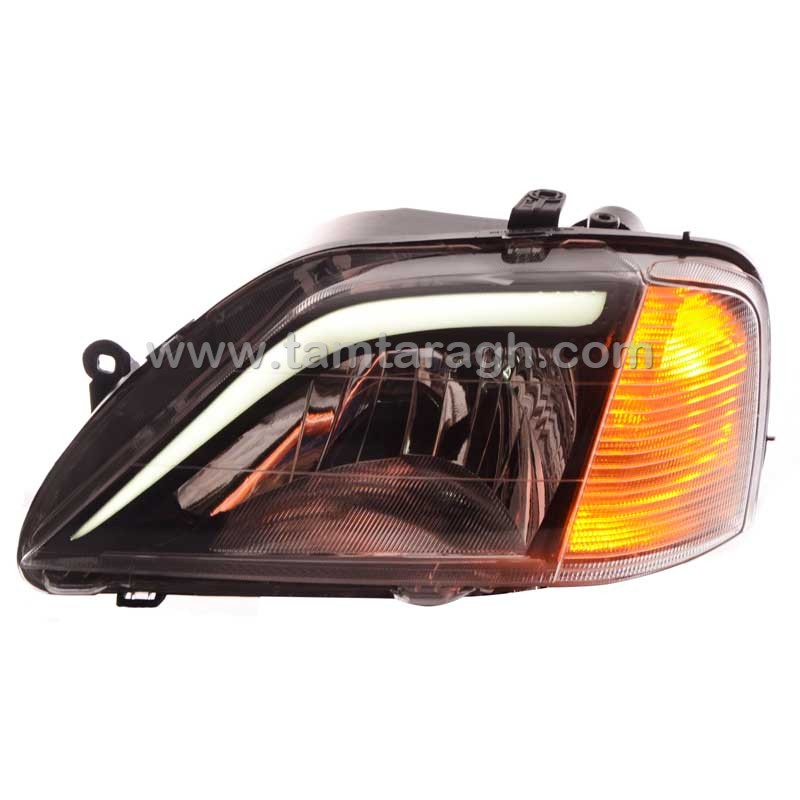 چراغ اسپرت جلو (بلوری) ال90 طرح GLK (آماده سازی و ارسال 2 تا 5 روز کاری)