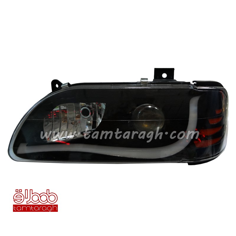 چراغ اسپرت جلو (بلوری) پراید طرح 1 پلکسی لنزدار (آماده سازی و ارسال 2 تا 5 روز کاری)