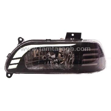 چراغ اسپرت جلو (بلوری) پراید نئون فیبری طرح LF