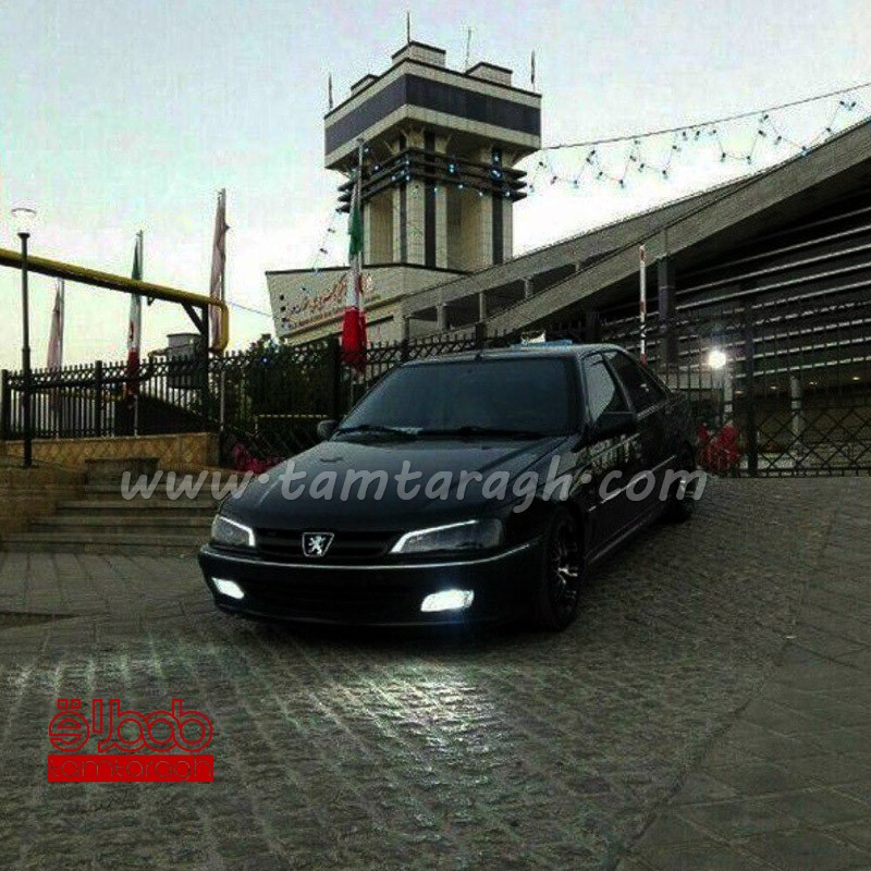 چراغ اسپرت جلو (بلوری) پژو پارس طرح LF (آماده سازی و ارسال 2 تا 5 روز کاری)