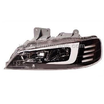 چراغ اسپرت جلو (بلوری) پژو پارس طرح کادنزا